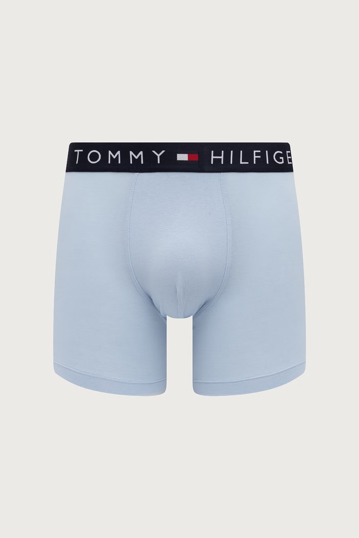 Tommy Hilfiger Μποξεράκι ανδρικό βαμβακερό με ελαστάν 3-pack UM0UM03764 σκούρο μπλε AW26