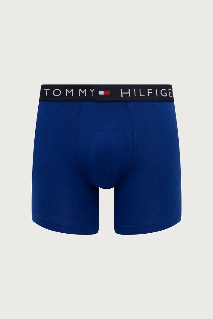 Ρούχα Tommy Hilfiger Μποξεράκι ανδρικό βαμβακερό με ελαστάν 3-pack UM0UM03764 σκούρο μπλε