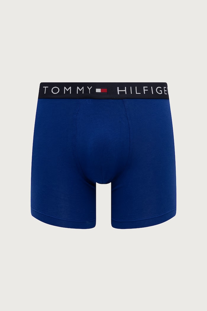 Ρούχα Tommy Hilfiger Μποξεράκι ανδρικό βαμβακερό με ελαστάν 3-pack UM0UM03764 σκούρο μπλε