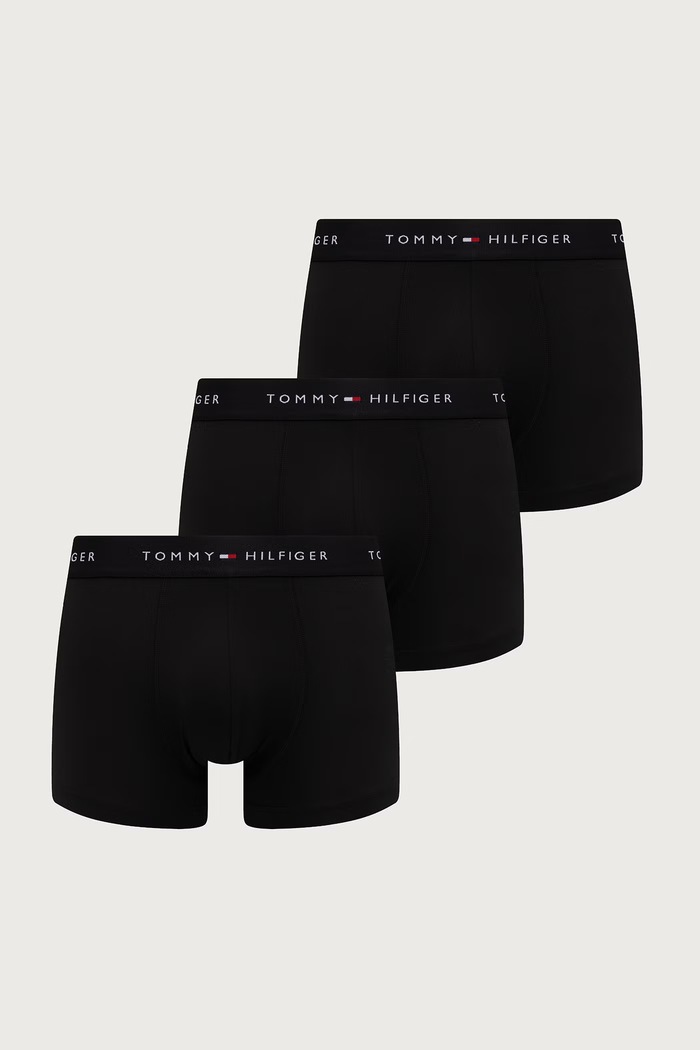 Tommy Hilfiger Priliehavé boxerky pánske 3-pak čierna UM0UM03762