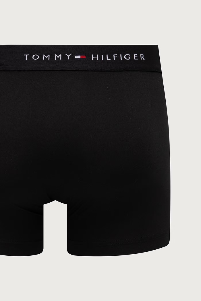 Oblečenie Tommy Hilfiger Priliehavé boxerky pánske 3-pak UM0UM03762 čierna