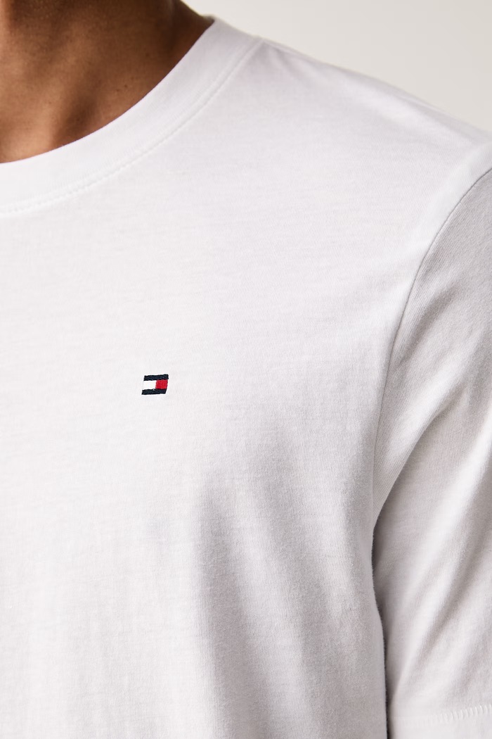 Dvojdielne pyžamo pánske bavlnené Tommy Hilfiger UM0UM03997 biela