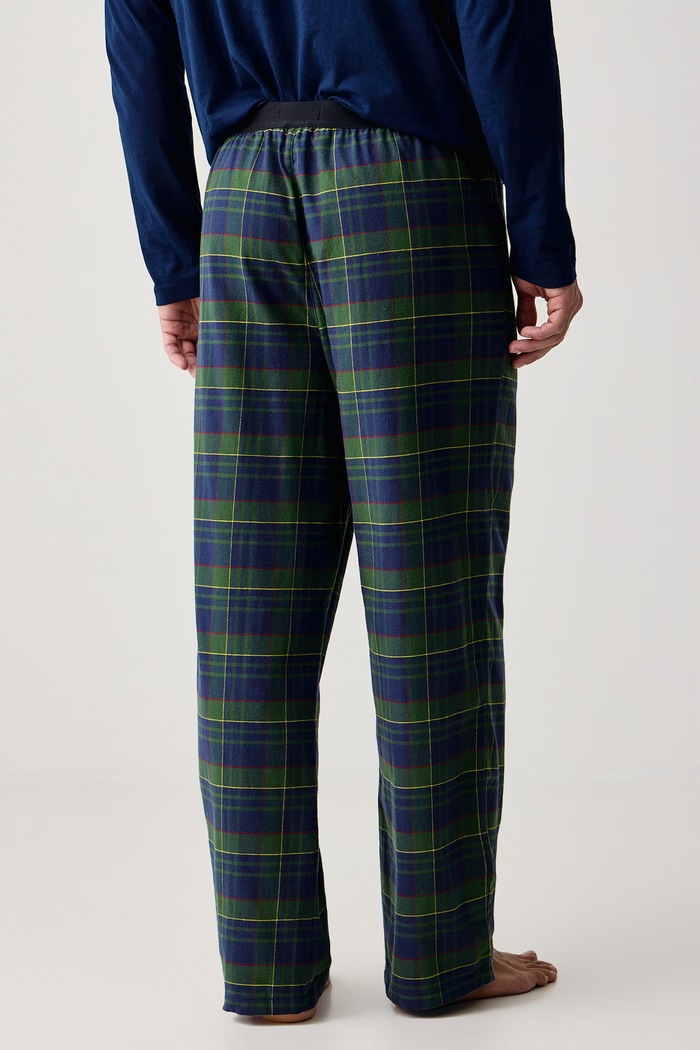 Odzież Tommy Hilfiger Spodnie piżamowe męskie bawełniane UM0UM04017 zielony