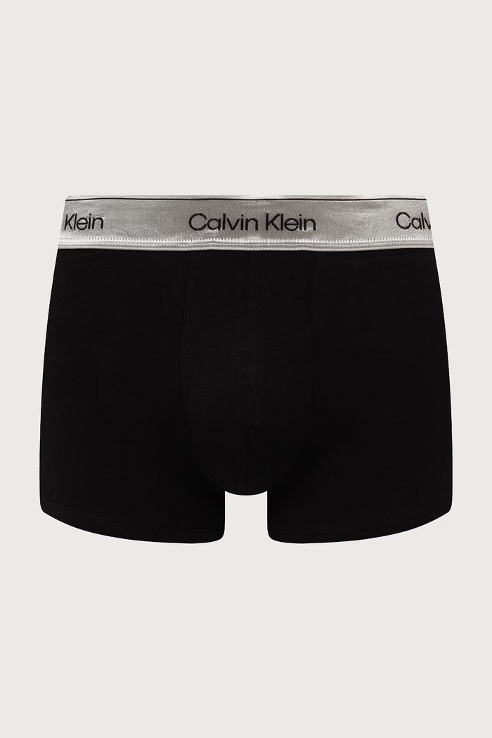 Calvin Klein Underwear Εφαρμοστά μποξεράκια ανδρικά με βαμβάκι 3-pack LV00NB4730 μαύρο AW26