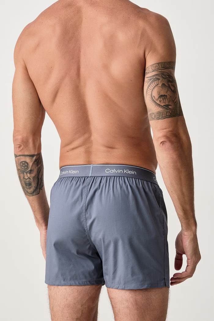 Calvin Klein Underwear Boxerky pánské bavlněné s elastanem 3-pack LV00NB4727