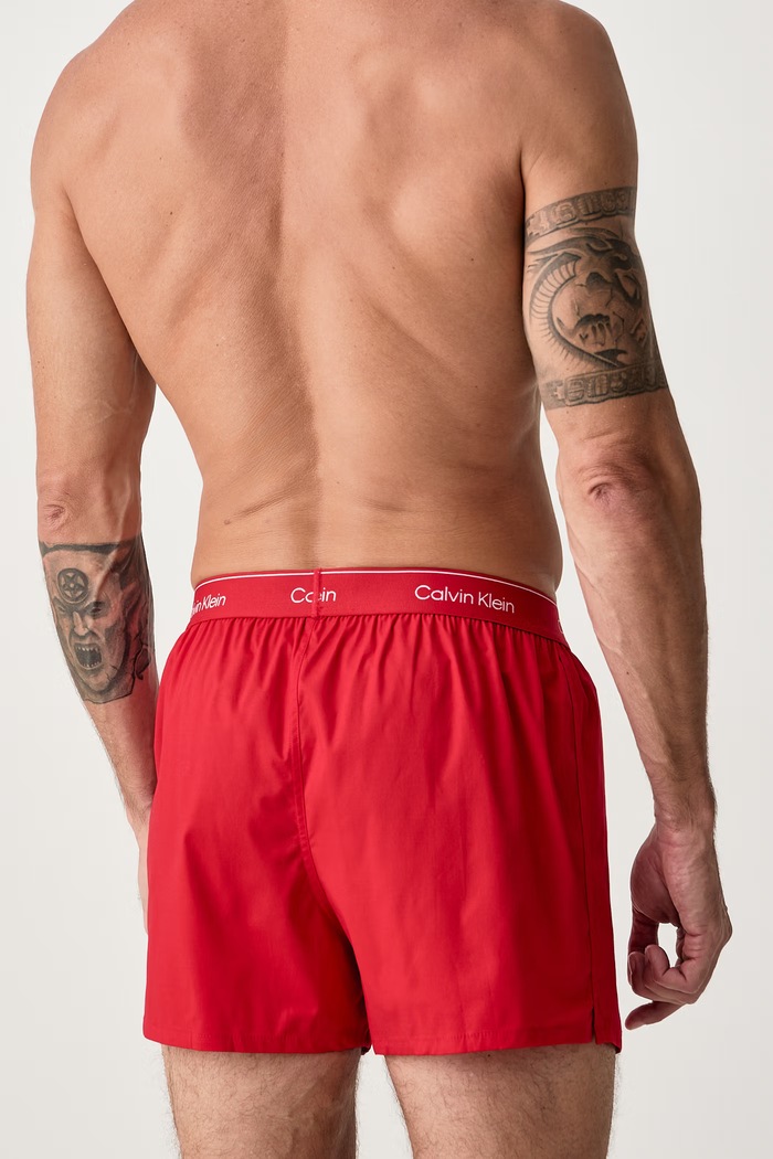 Calvin Klein Underwear Boxerky pánské bavlněné s elastanem 3-pack LV00NB4727
