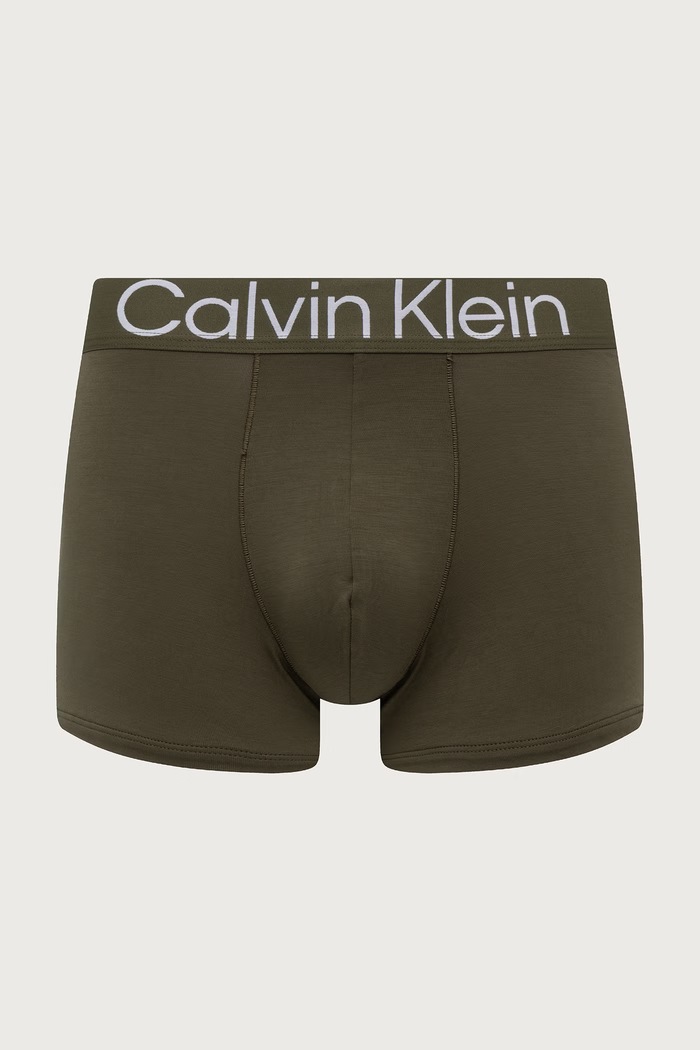 Bokserki dopasowane męskie 5-pack Calvin Klein Underwear zielony LV00NB4653