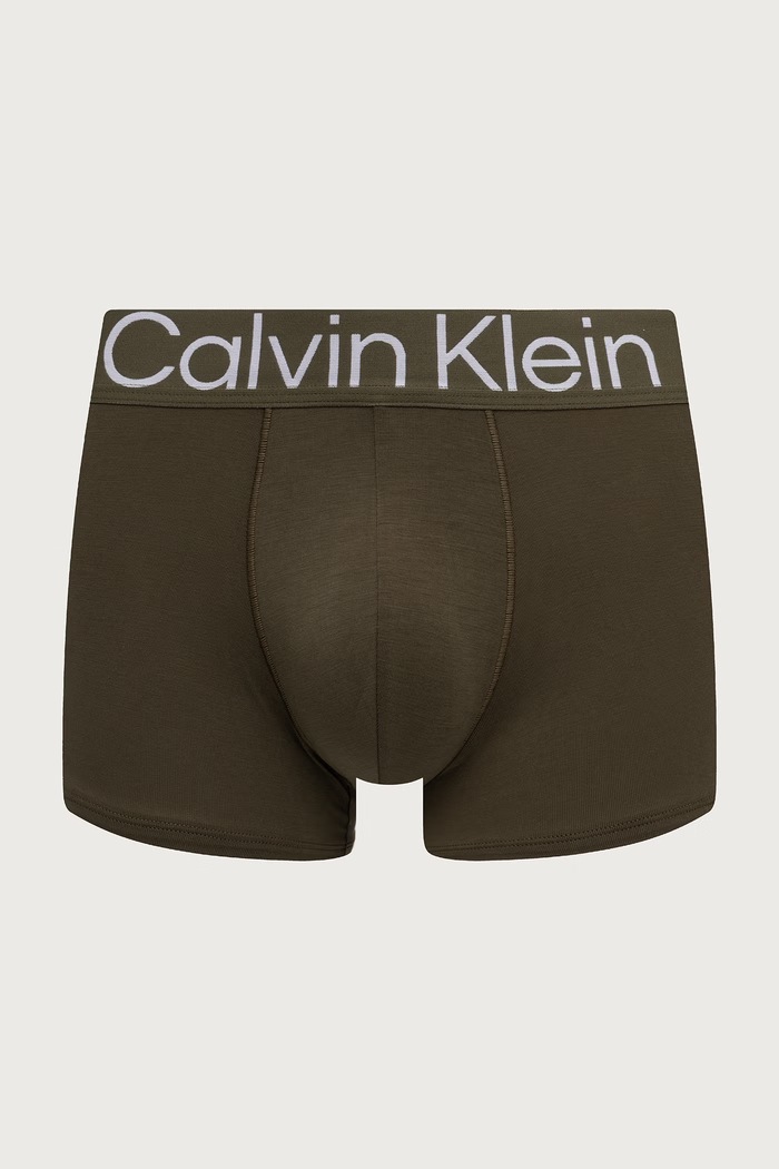 Дрехи Calvin Klein Underwear прилепнали боксерки мъжки с лиосел 3 броя LV00NB4651 сив