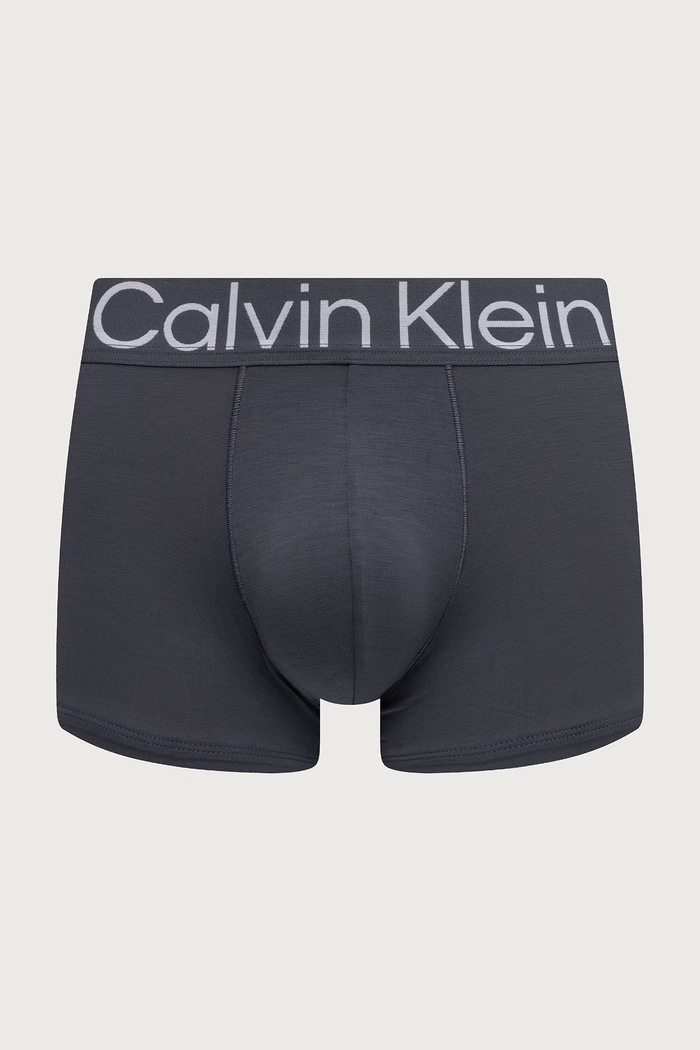 Calvin Klein Underwear прилепнали боксерки мъжки с лиосел 3 броя сив LV00NB4651