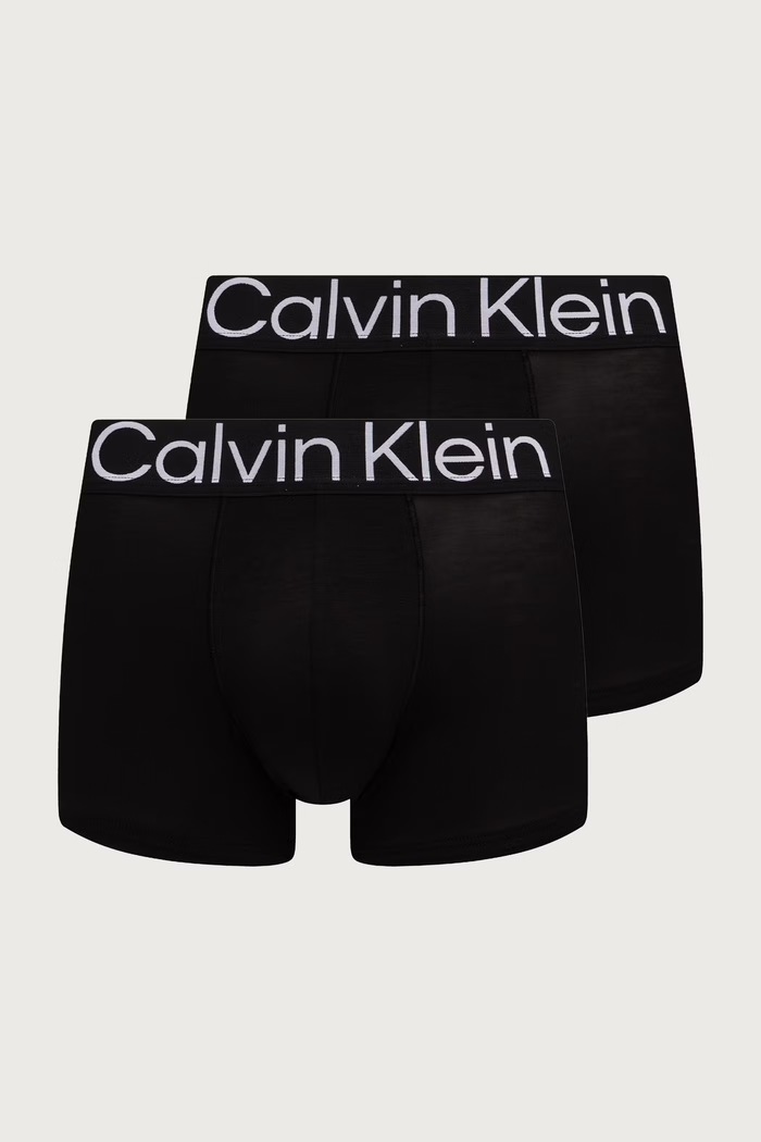 Calvin Klein Underwear прилепнали боксерки мъжки с лиосел 3 броя черен LV00NB4651