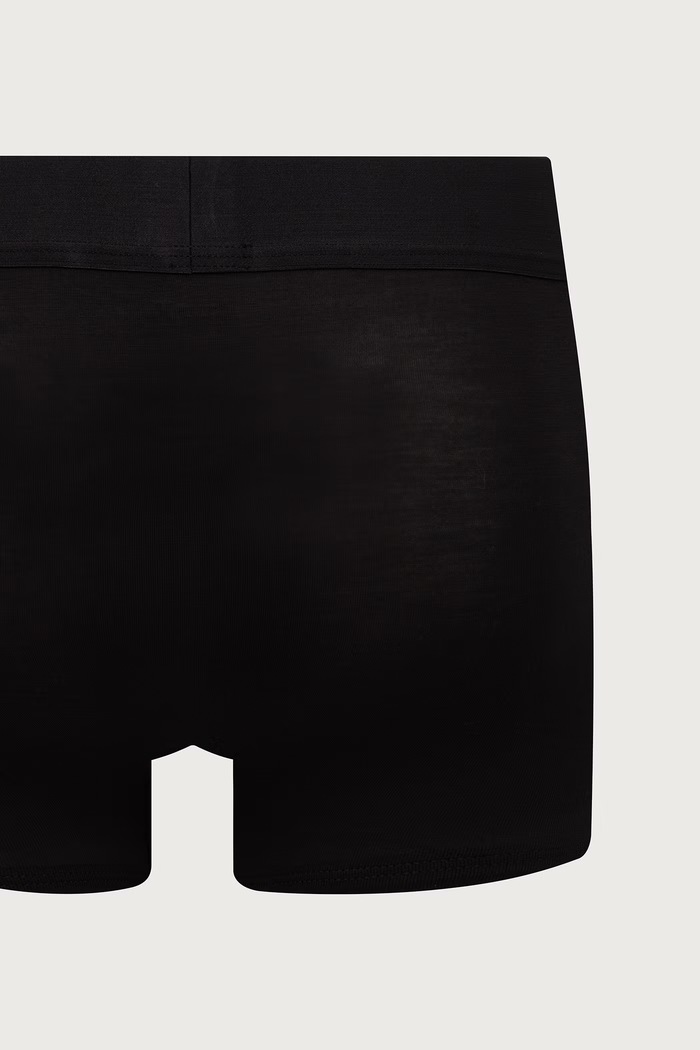 Дрехи Calvin Klein Underwear прилепнали боксерки мъжки с лиосел 3 броя LV00NB4651 черен
