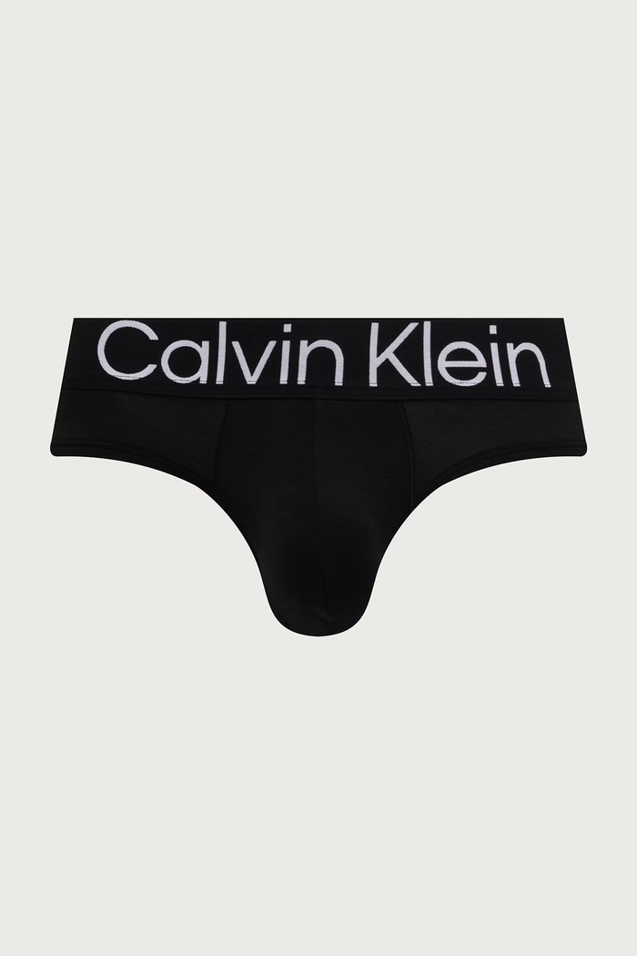 Calvin Klein Underwear slip gaće za muškarce s lyocellom 3-pack LV00NB4649 crna AW26