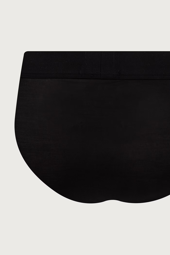 Odjeća Calvin Klein Underwear slip gaće za muškarce s lyocellom 3-pack LV00NB4649 crna
