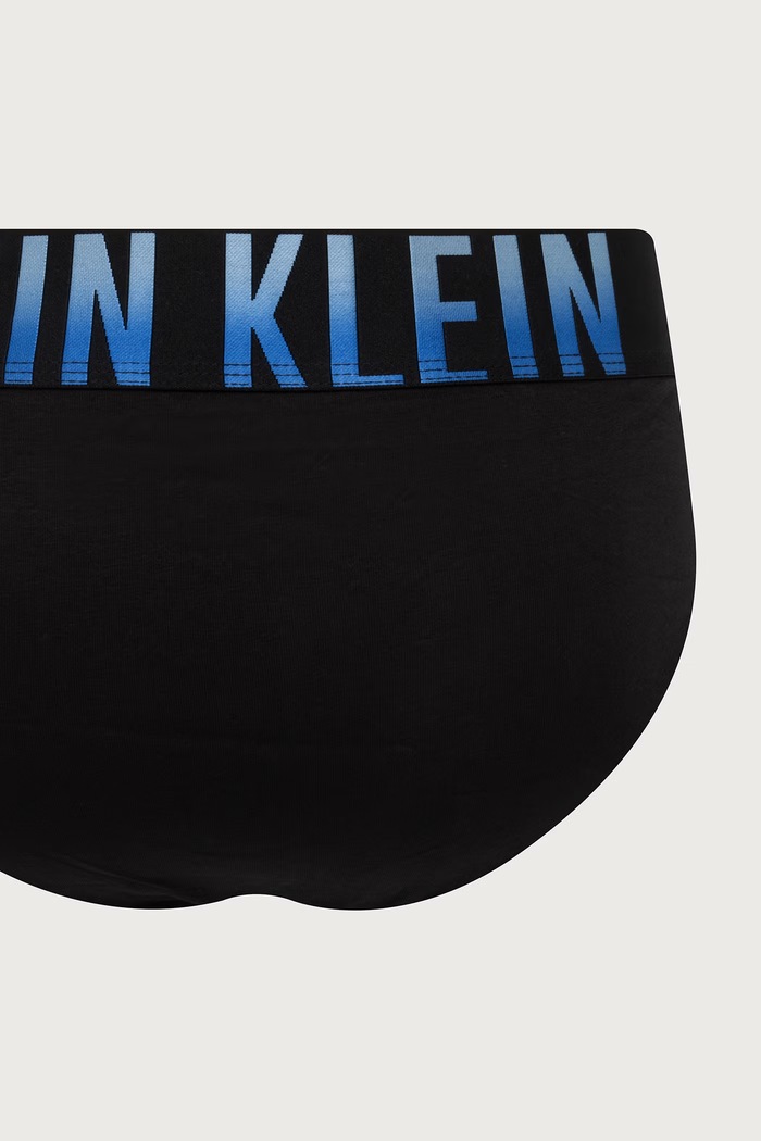 Calvin Klein Underwear slip gaće za muškarce s pamukom 3-pack LV00NB4625 crna