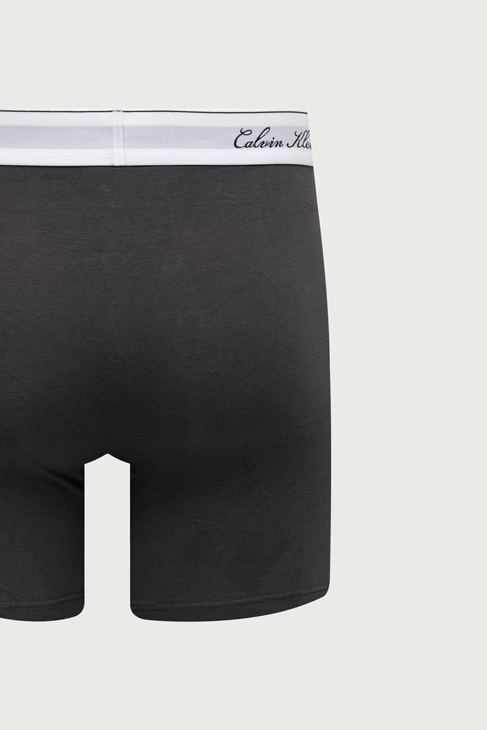 Calvin Klein Underwear Bokserki męskie z bawełną 3-pack LV00NB4608 szary AW26