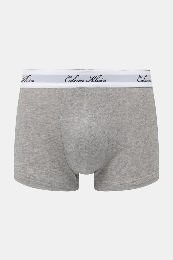 Calvin Klein Underwear bokserki dopasowane męskie bawełniane z elastanem 3-pack czarny LV00NB4607