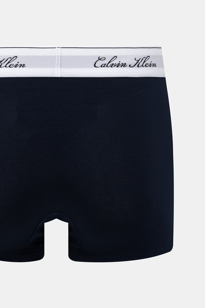 Calvin Klein Underwear bokserki dopasowane męskie bawełniane z elastanem 3-pack LV00NB4607 czarny