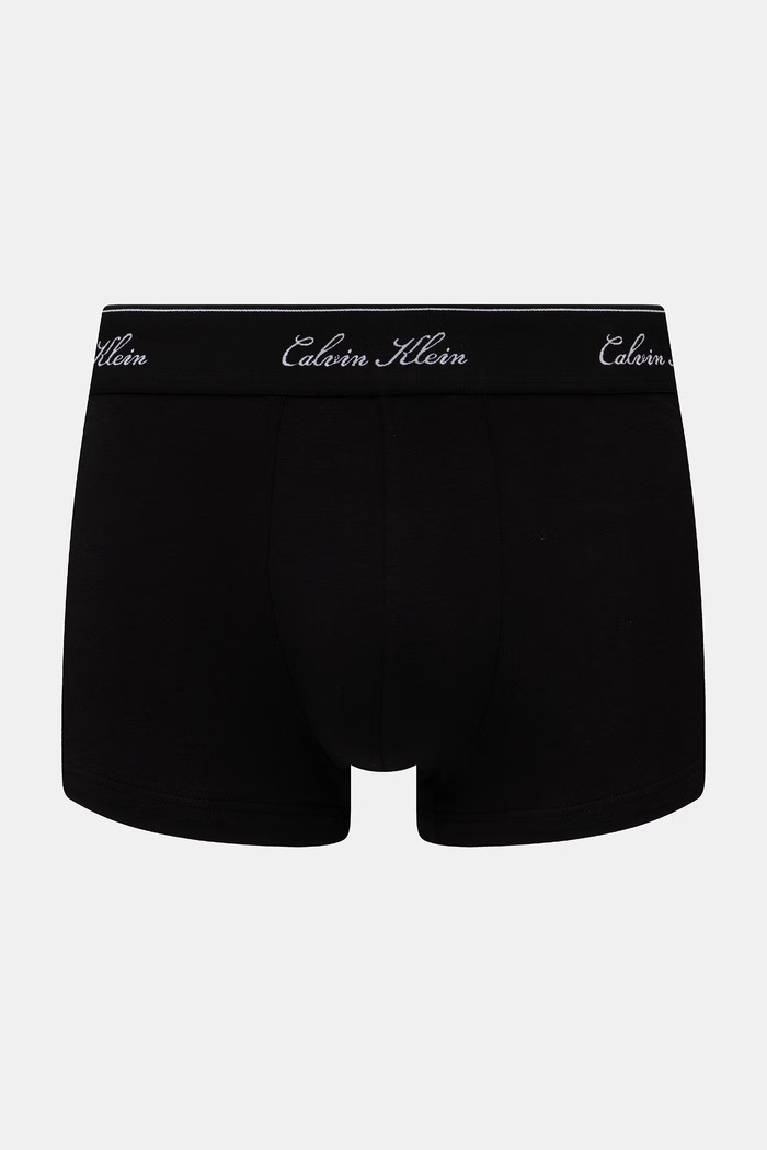 Calvin Klein Underwear bokserki dopasowane męskie bawełniane z elastanem 3-pack LV00NB4607 czarny AW26