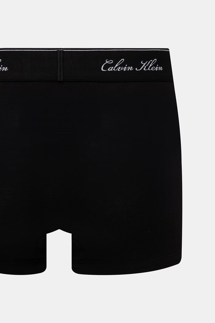 Odzież Calvin Klein Underwear bokserki dopasowane męskie bawełniane z elastanem 3-pack LV00NB4607 czarny