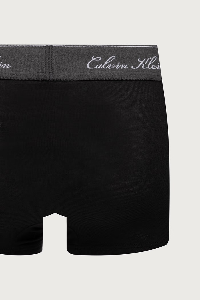 Calvin Klein Underwear Bokserki dopasowane męskie bawełniane z elastanem 3-pack LV00NB4607