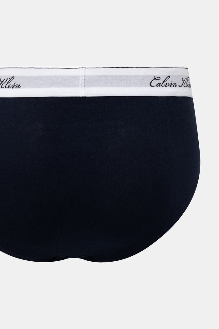 Calvin Klein Underwear slipy męskie z bawełną 3-pack LV00NB4606 szary