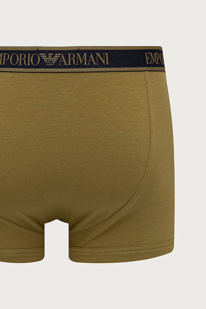 Bokserki męskie z bawełną 3-pack Emporio Armani Underwear granatowy EM000259.AF25019