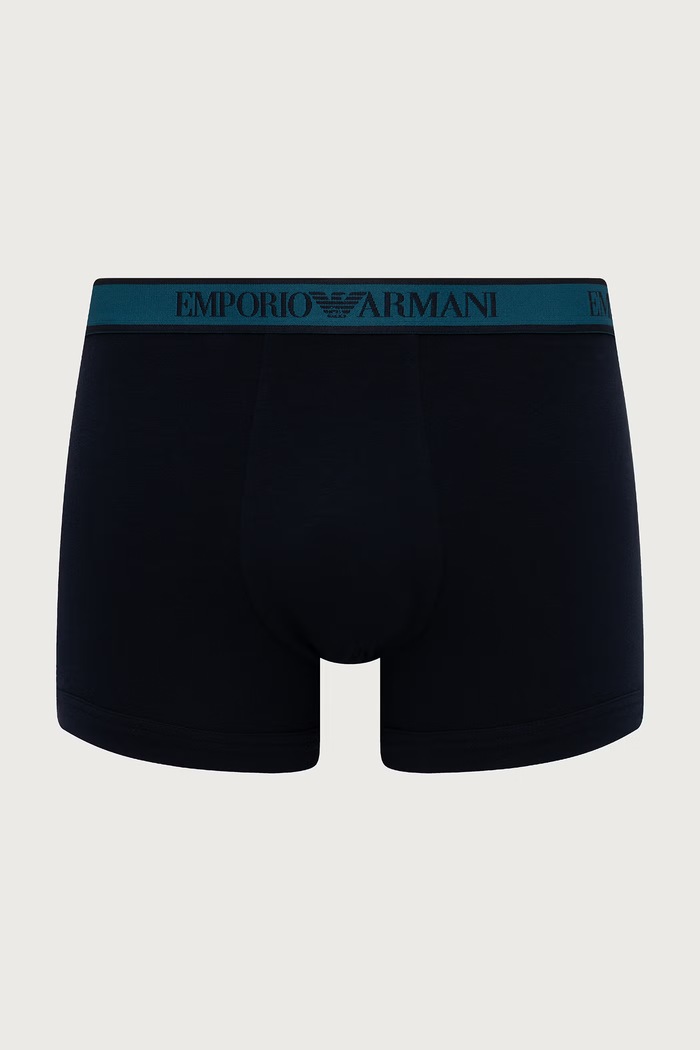 Emporio Armani Underwear Bokserki męskie z bawełną 3-pack EM000259.AF25019 czarny AW26