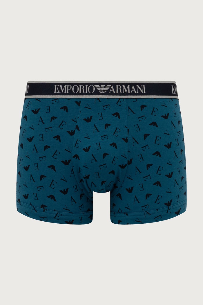 Odzież Emporio Armani Underwear Bokserki męskie z bawełną 3-pack EM000259.AF25019 czarny
