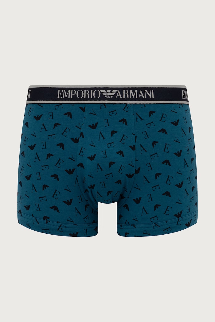 Odzież Emporio Armani Underwear Bokserki męskie z bawełną 3-pack EM000259.AF25019 czarny
