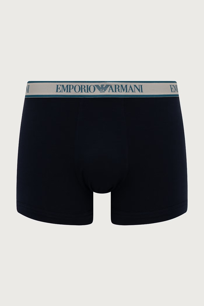 Bokserki męskie z bawełną 3-pack Emporio Armani Underwear EM000259.AF25019 czarny