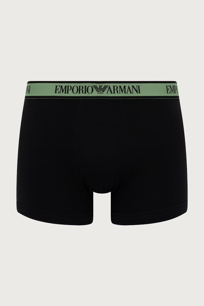 Bokserki męskie z bawełną 3-pack Emporio Armani Underwear EM000259.AF25019 czarny
