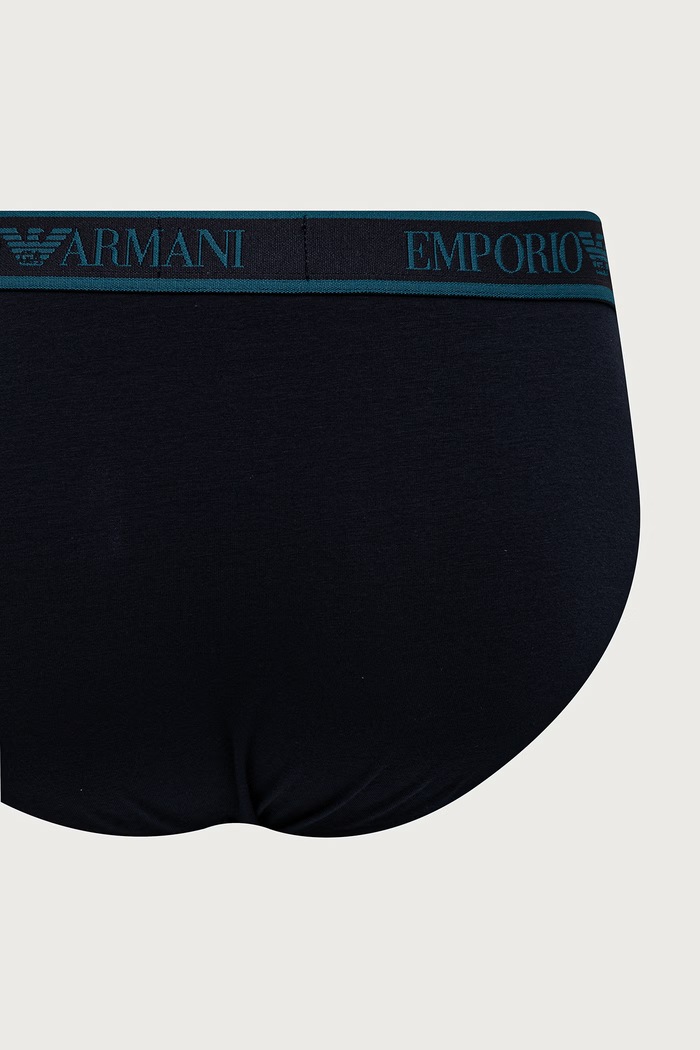 Slipy męskie 3-pack Emporio Armani Underwear granatowy EM000258.AF25019