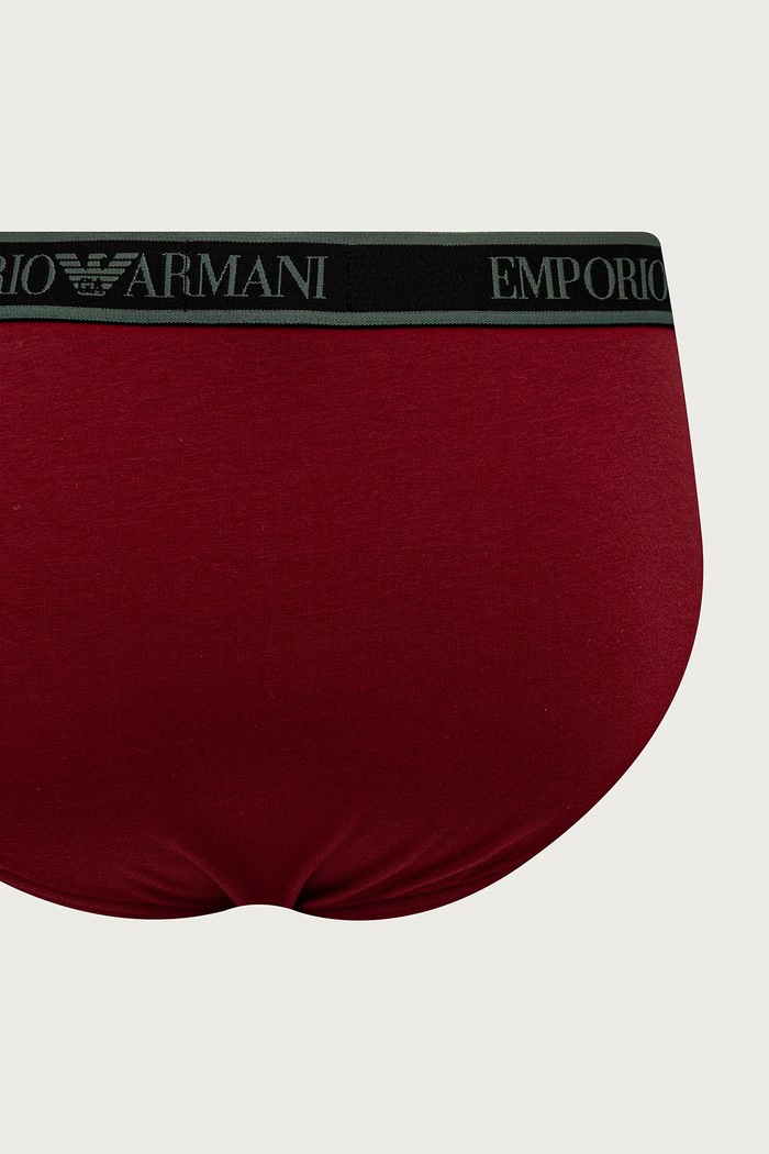 Slipy męskie 3-pack Emporio Armani Underwear czarny EM000258.AF25019