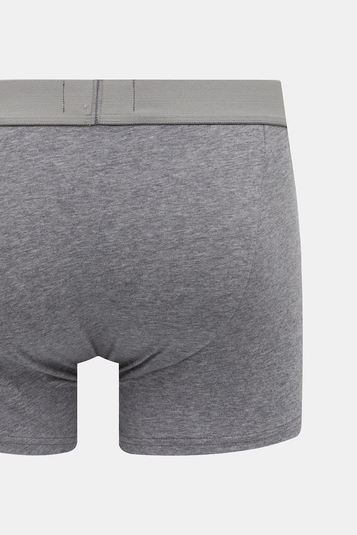 Emporio Armani Underwear oprijete boksarice moške bombažne z elastanom siva EM000252.AF25017