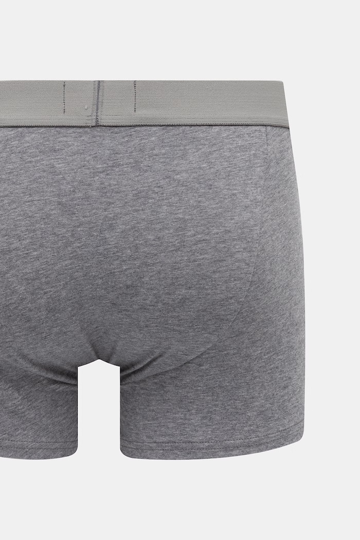 Emporio Armani Underwear oprijete boksarice moške bombažne z elastanom siva EM000252.AF25017