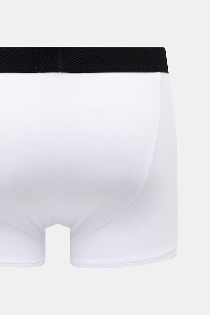 Emporio Armani Underwear oprijete boksarice moške bombažne z elastanom črna EM000252.AF25017