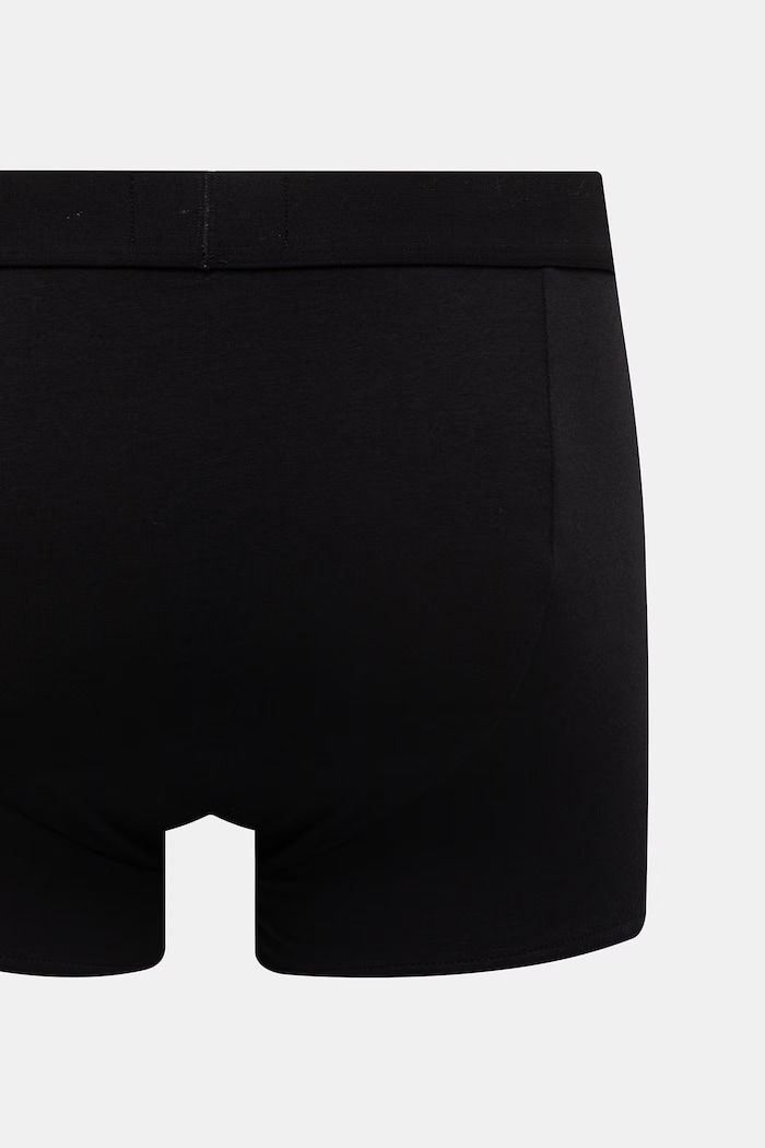 Emporio Armani Underwear oprijete boksarice moške bombažne z elastanom EM000252.AF25017 črna