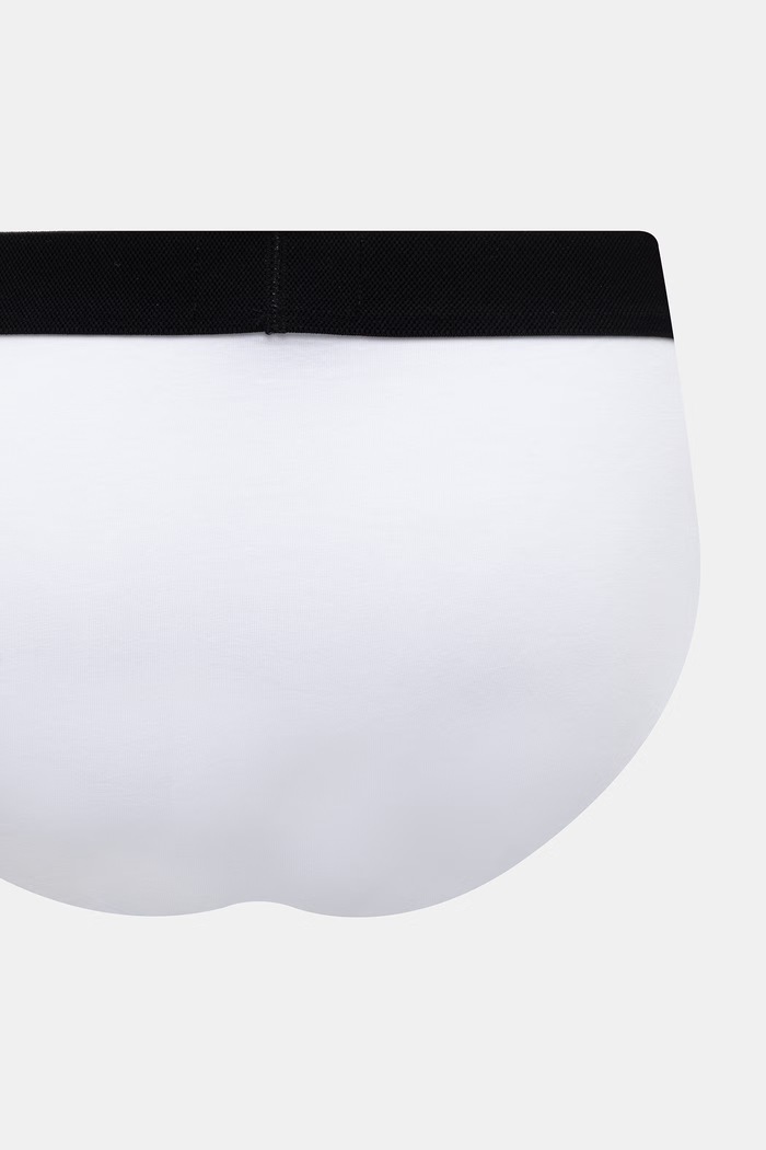Emporio Armani Underwear slipy męskie bawełniane z elastanem 2-pack czarny EM000251.AF25017