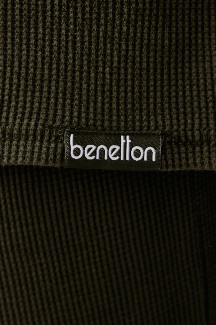 United Colors of Benetton Dvodelna pižama moška bombažna 3LAT4P037