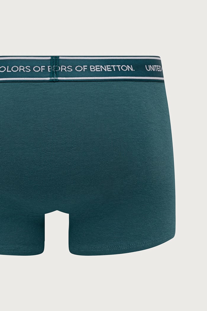 United Colors of Benetton Priliehavé boxerky pánske bavlnené s elastanom 3-pak 3G682X01T