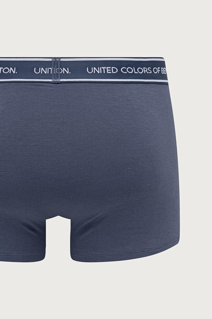 United Colors of Benetton Priliehavé boxerky pánske bavlnené s elastanom 3-pak 3G682X01T