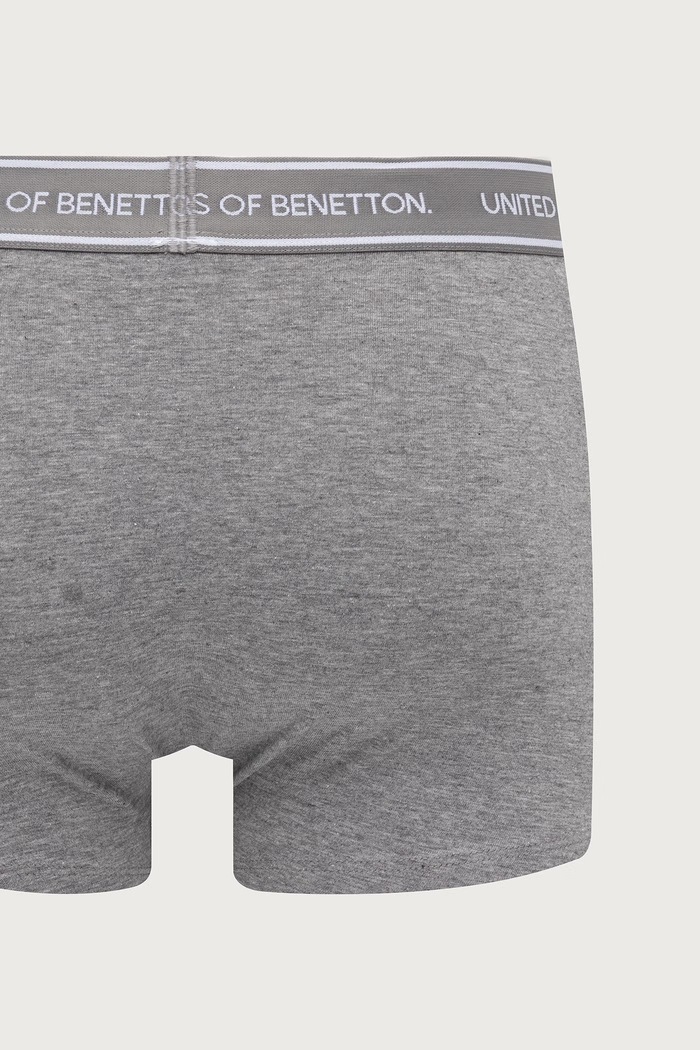 United Colors of Benetton Bokserki dopasowane męskie bawełniane z elastanem 3-pack 3G682X01T