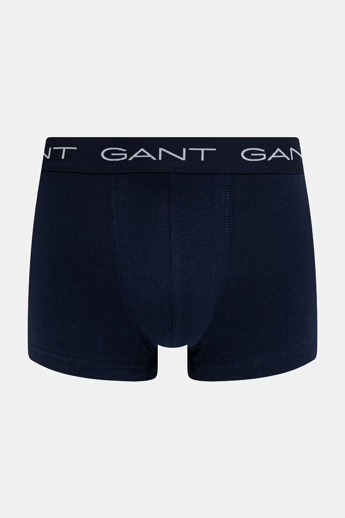 Gant bokserki dopasowane męskie bawełniane z elastanem 3-pack biały 902623003