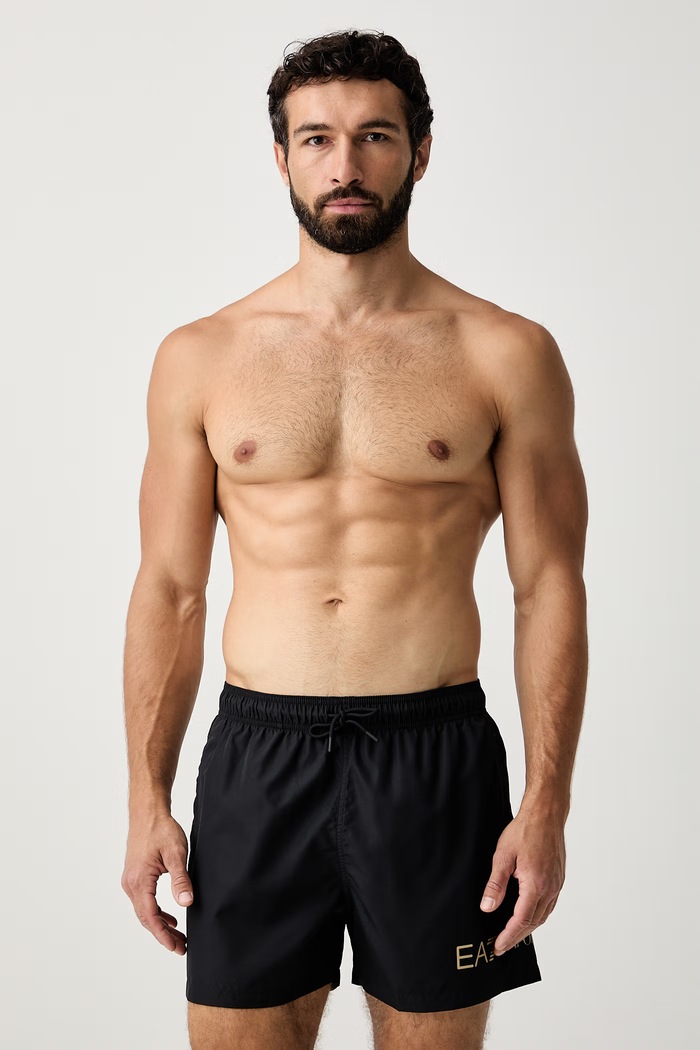 EA7 Emporio Armani szorty kąpielowe męskie czarny AF13049.7M002000