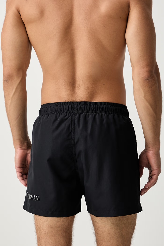 Odzież EA7 Emporio Armani szorty kąpielowe męskie AF13049.7M002000 czarny
