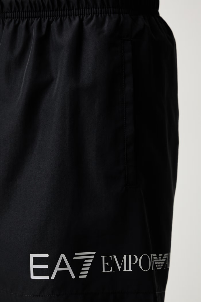 EA7 Emporio Armani szorty kąpielowe męskie czarny AF13049.7M002000
