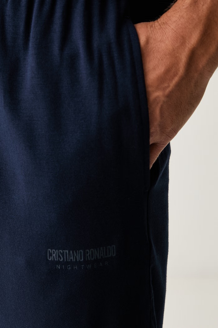 CR7 Cristiano Ronaldo piżama dwuczęściowa męska z modalem x MODAL CONCEPT 8736.4107.1556