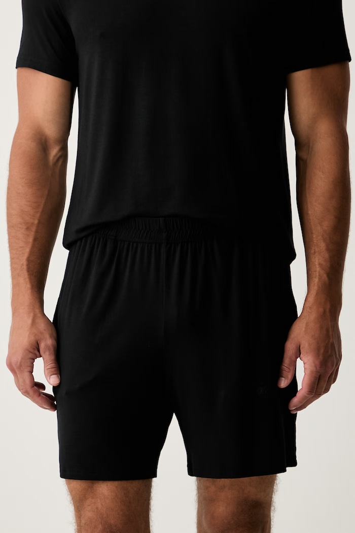 CR7 Cristiano Ronaldo dvojdielne pyžamo pánske s modalom x MODAL CONCEPT 8736.4107.1555 čierna AW26