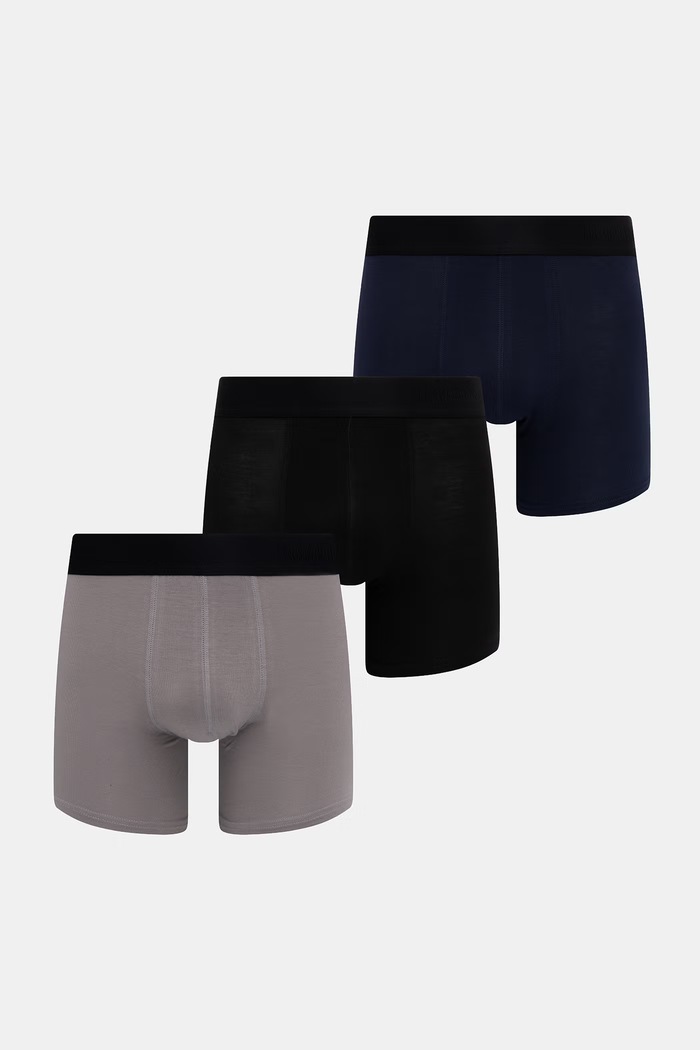 CR7 Cristiano Ronaldo boxer da uomo con modal x MODAL CONCEPT pacco da 3 blu navy 8600.49.301