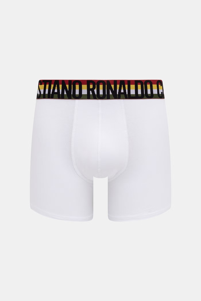 CR7 Cristiano Ronaldo boxer da uomo con cotone x WORLD CUP 26 pacco da 3 grigio 8100.49.2794